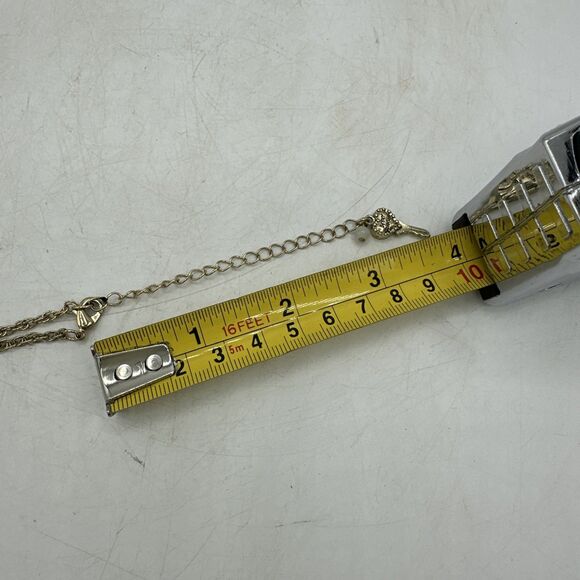 Betsey Johnson Heart Necklace Pink Rhinestones Pinkalicious Collection Gold Tone - Picture 10 of 16